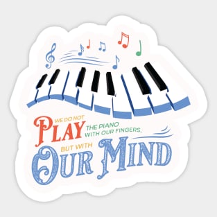 Piano Lover Sticker